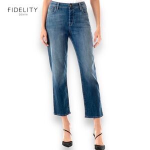 Fidelity Denim Jeans Women’s Size‎ 26 Jimi Boyfriend in Bluebird